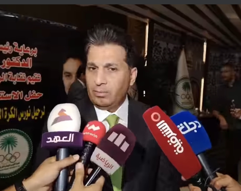 مفتن:سنواصل العمل لإنجاح مهمة الاولمبية العراقية في باريس مفتن:سنواصل العمل لإنجاح مهمة الاولمبية العراقية في باريس