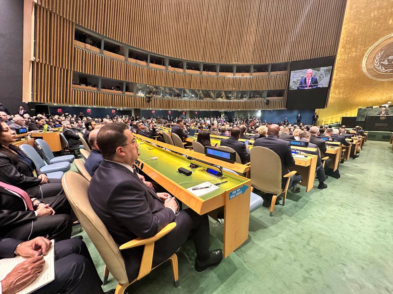 السوداني يشارك الافتتاح الرسمي لأعمال الجمعية العامة للأمم المتحدة، بدورتها الـ 79.