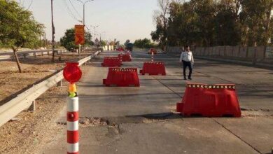 أمانة بغداد: تحقيق 44% نسبة إنجاز في صيانة الجزء المعلق من طريق صلاح الدين