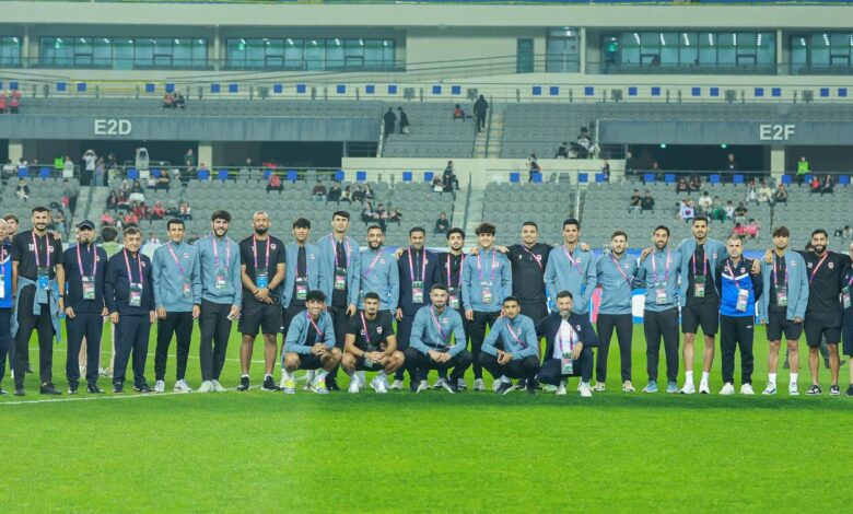 منتخبنا الوطني يصل إلى سوون استعداداً لمواجهة كوريا الجنوبية في تصفيات كأس العالم 2026 منتخبنا الوطني يصل إلى سوون استعداداً لمواجهة كوريا الجنوبية في تصفيات كأس العالم 2026