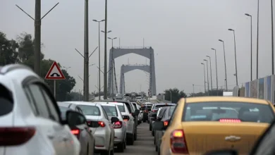 الموقف المروري في بغداد لليوم الاثنين