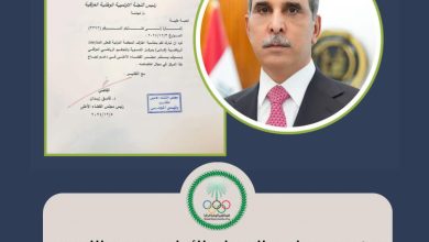 القاضي زيدان يهنئ اللجنة الأولمبية باعتراف محكمة كأس بمركز التسوية والتحكيم الرياضي العراقي