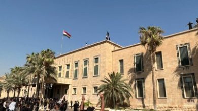 اقتحام القصر الجمهوري بالعاصمة السورية في دمشق