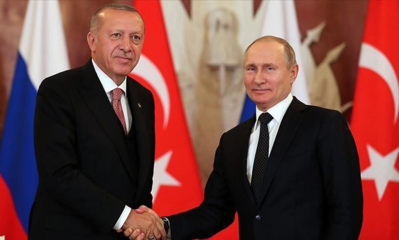 أردوغان وبوتين يبحثان التطورات في سوريا ويؤكدان على أهمية التنسيق الثنائي لحل سياسي شامل