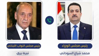 السوداني وبري يبحثان تعزيز العلاقات الثنائية ومناقشة المستجدات الإقليمية