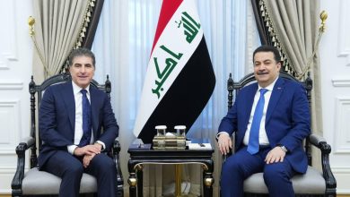 رئيس الوزراء يستقبل رئيس إقليم كردستان لبحث الملفات الوطنية المشتركة