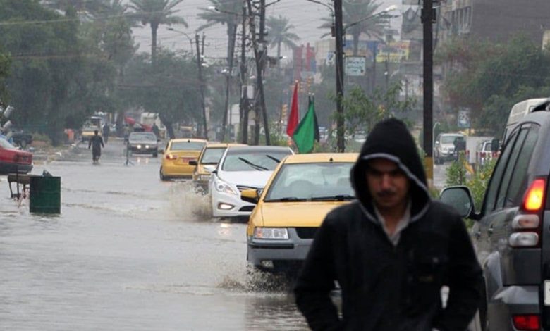 تفاصيل شدة الأمطار في العراق: من خفيفة إلى غزيرة على فترات تفاصيل شدة الأمطار في العراق: من خفيفة إلى غزيرة على فترات