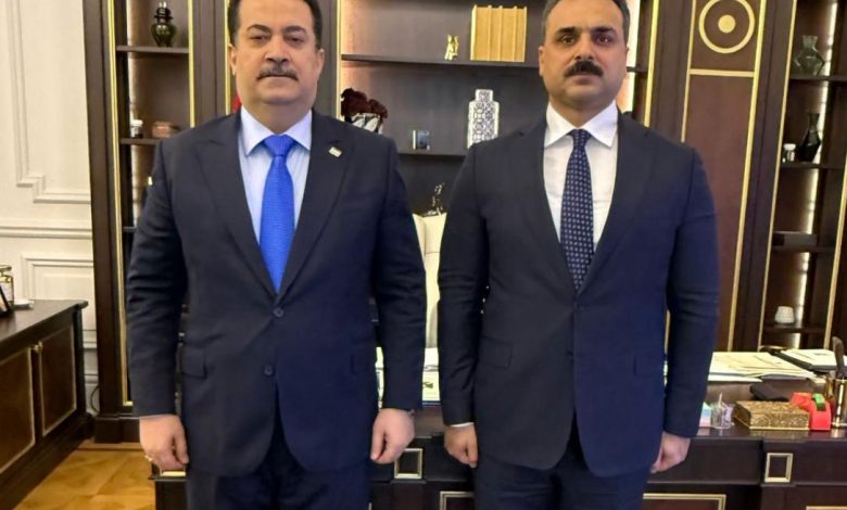 رئيس مجلس الوزراء يستقبل رئيس هيأة المنافذ الحدودية