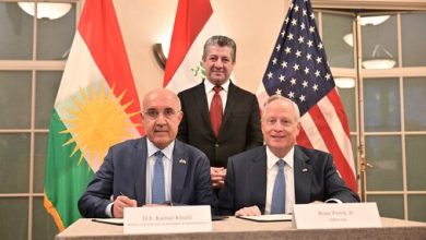 الخارجية الأميركية ترحب باتفاقات الطاقة مع إقليم كوردستان: تعزز إنتاج الغاز وتعود بالنفع على الجانبين الخارجية الأميركية ترحب باتفاقات الطاقة مع إقليم كوردستان: تعزز إنتاج الغاز وتعود بالنفع على الجانبين
