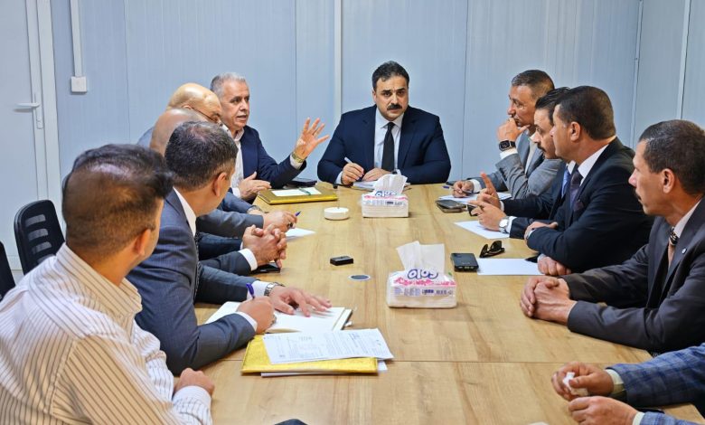 رئيس هيئة المنافذ يفقد مطار الموصل الدولي استعداداً لافتتاحه الرسمي