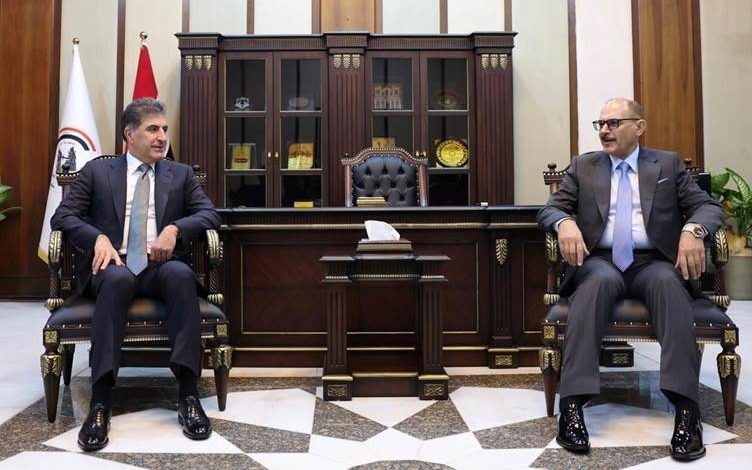 العميري يشيد بتهنئة بارزاني ويؤكد ضرورة تعزيز وحدة العراق بالدستور