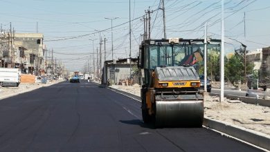 دائرة المشاريع تطلق أعمال تهيئة شارع ميسان ضمن حملة بغداد أجمل الثانية