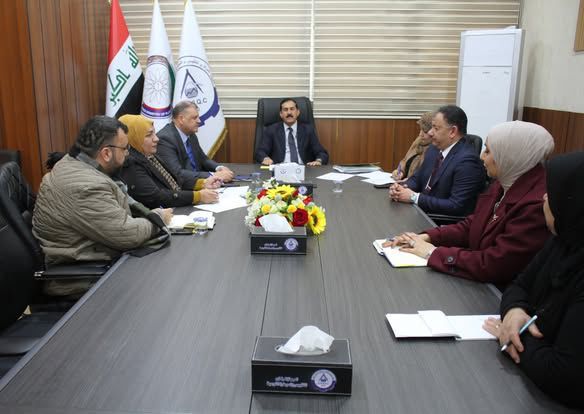 التقييس والسيطرة النوعية يبحث خطط النهوض بالجودة الحكومية التقييس والسيطرة النوعية يبحث خطط النهوض بالجودة الحكومية